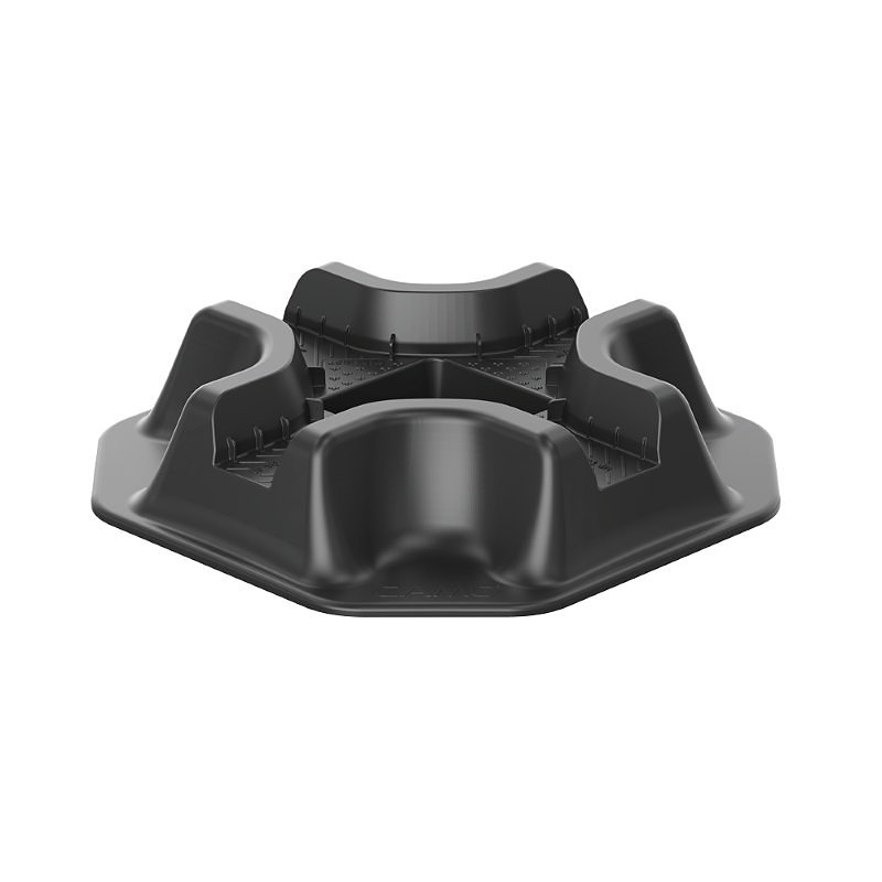 Camo 420001 0 Deck Block, Polypropylene, Black Buy Now