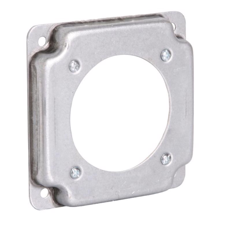 Southwire G1954-UPC 2.465 In. Dia. Receptacle 4 In. x 4 In. Square Device Cover