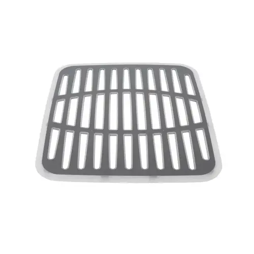 Sink Mat Cora 13" L X 11" W X 1" H Plastic Clear/Gray Sink Mat Cora 13" L X 11" W X 1" H Plastic Clear/Gray