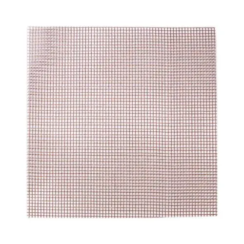 Grilling Mesh Sheet Fiberglass 16" L X 16" W Brown