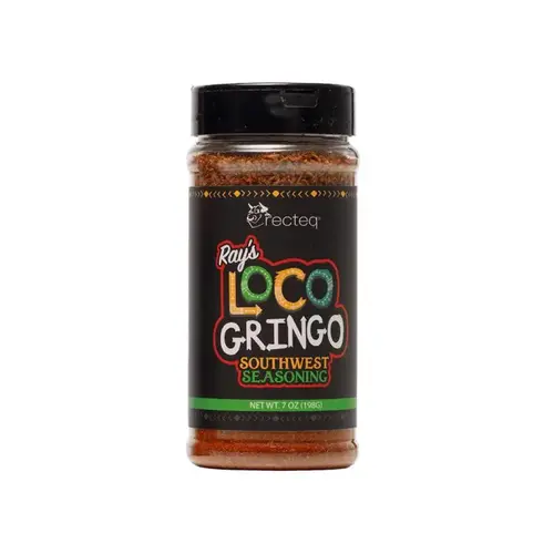 Recteq Ray's Loco Gringo Rub, Southwestern, 7 oz Bottle