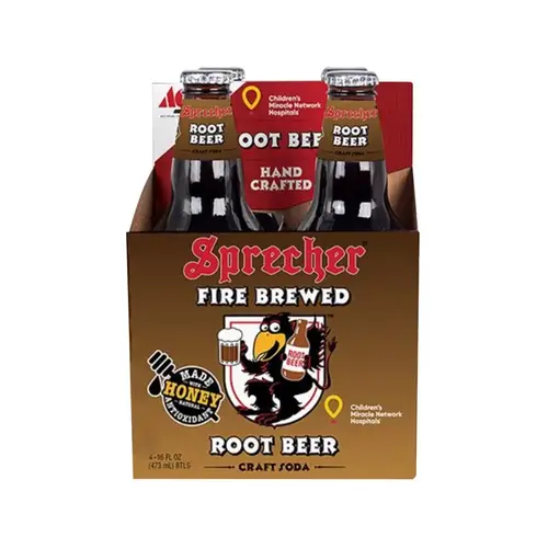 Soda Fire-brewed Root Beer 16 fl. oz.