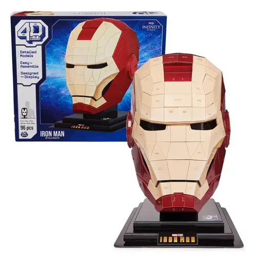 4D Puzzle Iron Man Multicolored 96 pc Multicolored 4D Puzzle Iron Man Multicolored 96 pc Multicolored