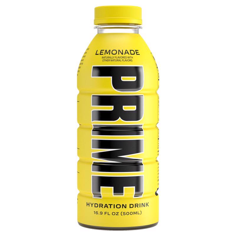 Prime Hydration 810116121557 Hydration Drink, Lemonade, 16.9 oz