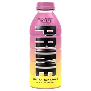 Prime Hydration 810116123506 Hydration Drink, Strawberry Banana, 16.9 oz.