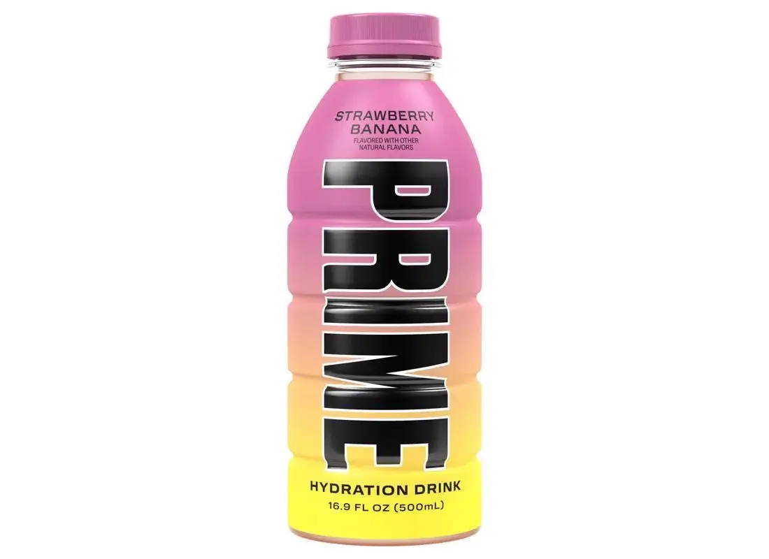 Prime Hydration 810116123506-XCP12 Beverage Banana/Strawberry 16.9