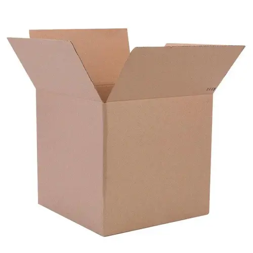Corrgugated Box 16" H X 16" W X 15" L Cardboard Brown Corrgugated Box 16" H X 16" W X 15" L Cardboard Brown