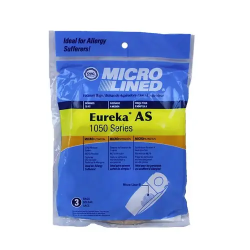 Eureka Vacuum Bag, Micro Allergen, As - pack of 3 Eureka Vacuum Bag, Micro Allergen, As - pack of 3