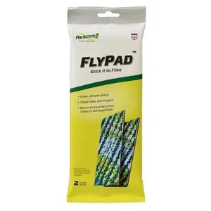 Rescue FP2-DB16 FlyPad Disposable Fly Trap - pack of 2