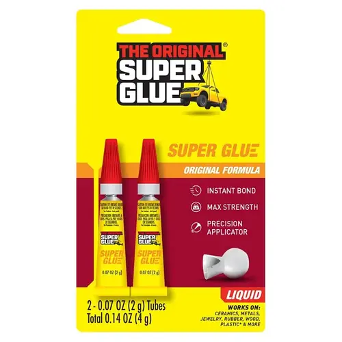 SGH22J Glue, Liquid, Transparent, 2 g, Tube - pack of 2 SGH22J Glue, Liquid, Transparent, 2 g, Tube - pack of 2