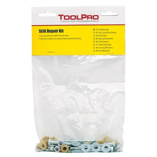 Leg Bearing Repair Kit, For: Stilts Leg Bearing Repair Kit, For: Stilts
