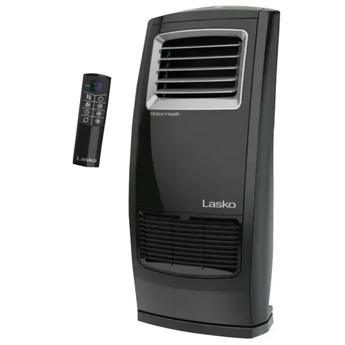 Elite Series Whole Room Space Heater with Remote, 10.1 to 15 A, 120 V, 1500 W, 3-Heat Setting, Black