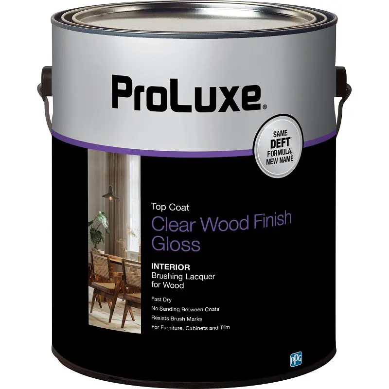 ProLuxe Gloss Gallon 400 Sq. Ft./Gal. Lacquer PLX010/01 ProLuxe Gloss Gallon 400 Sq. Ft./Gal. Lacquer PLX010/01