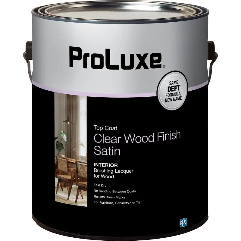 ProLuxe Satin Gallon 400 Sq. Ft./Gal. Lacquer PLX017/01 ProLuxe Satin Gallon 400 Sq. Ft./Gal. Lacquer PLX017/01