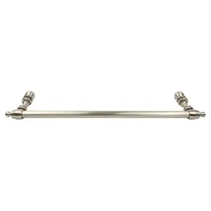 CRL C0L18BN Brushed Nickel 18" Colonial Style Single-Sided Towel Bar