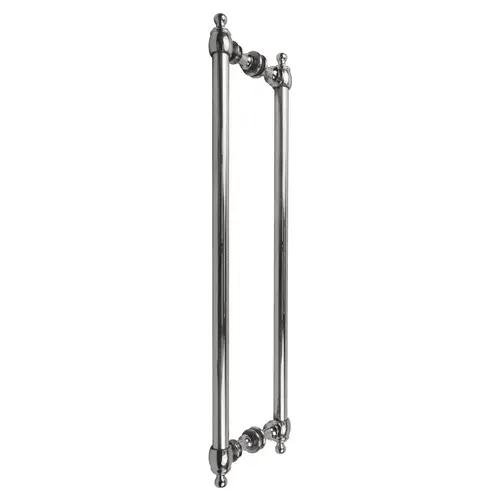 Polished Chrome Colonial Style 18" Back-to-Back Towel Bars