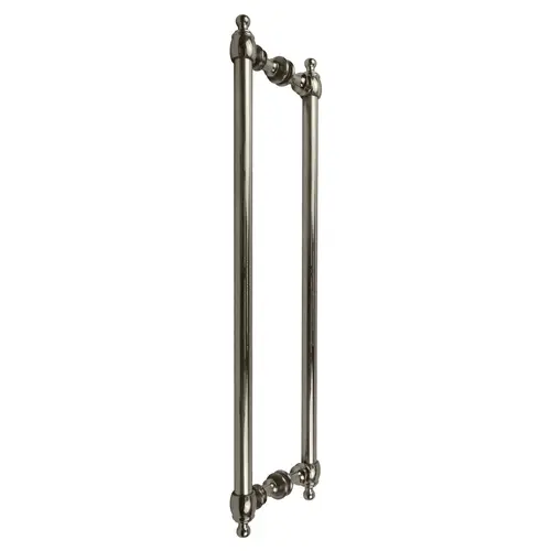 Polished Nickel Colonial Style 18" Back-to-Back Towel Bars