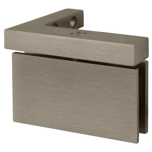 Brushed Nickel Cardiff Series Left Hand Mount Hinge Brushed Nickel Cardiff Series Left Hand Mount Hinge
