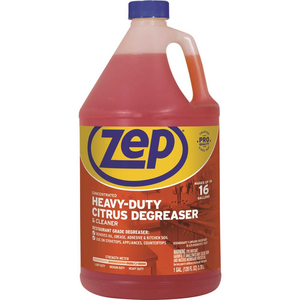 Zep, Inc. ZUCIT128 1 Gal. Heavy Duty Citrus Degreaser - pack of 4