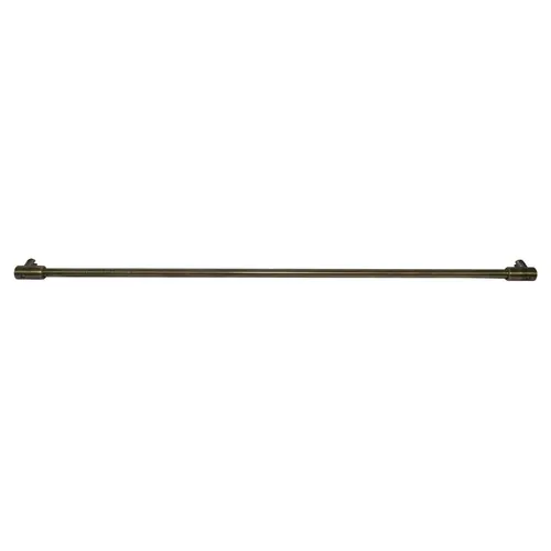 Antique Brass Frameless Shower Door Fixed Panel Glass-to-Glass Support Bar for 1/4" to 5/16" Thick Glass Antique Brass Frameless Shower Door Fixed Panel Glass-to-Glass Support Bar for 1/4" to 5/16" Thick Glass