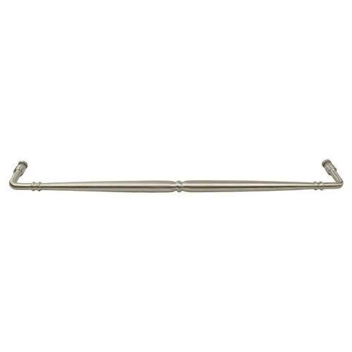 Brushed Nickel Victorian Style 24" Single-Sided Towel Bar Brushed Nickel Victorian Style 24" Single-Sided Towel Bar