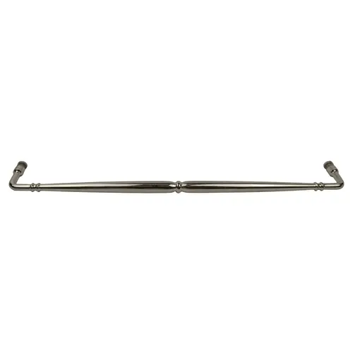 Polished Nickel Victorian Style 24" Single-Sided Towel Bar Polished Nickel Victorian Style 24" Single-Sided Towel Bar