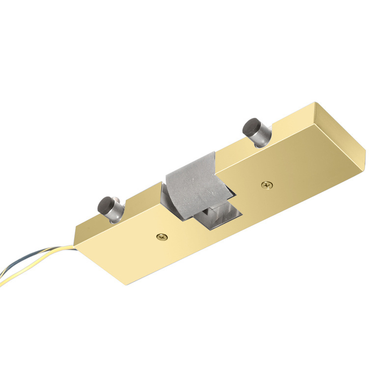 CRL ESK1SB Satin Brass Electric Strike Keeper for Single Doors - Fail Secure
