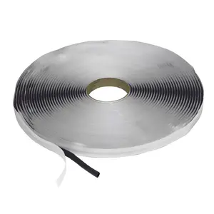 Norex KB31638 1/8" x 3/8" Tape Form Butyl Coated PVC Foam - 79 Foot Roll