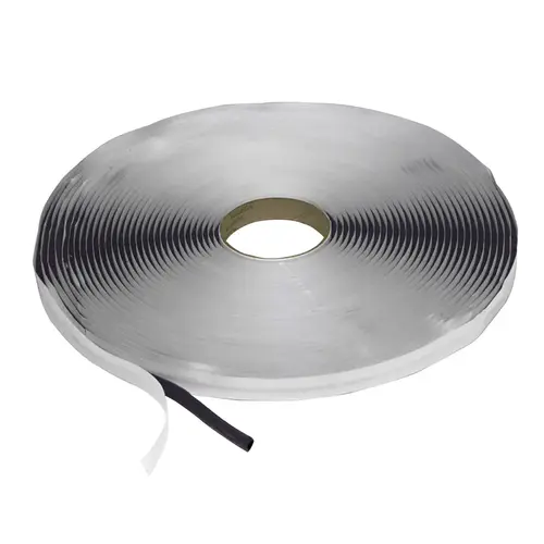 1/8" x 3/8" Tape Form Butyl Coated PVC Foam - 79 Foot Roll