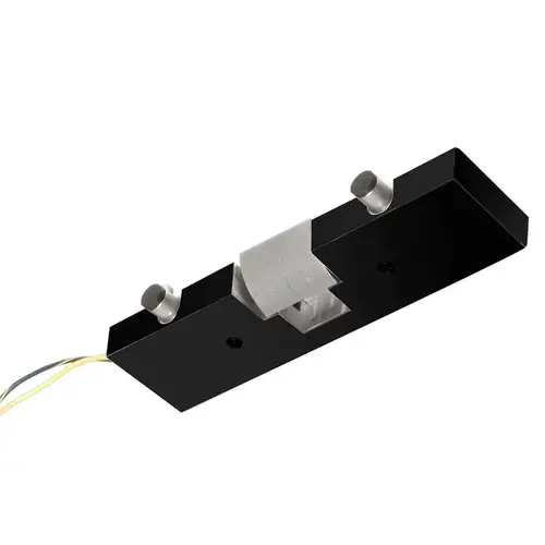 Matte Black Electric Strike Keeper for Single Doors- Fail Secure Matte Black Electric Strike Keeper for Single Doors- Fail Secure