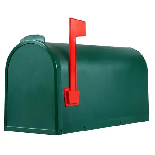 Mailbox, Green Mailbox, Green