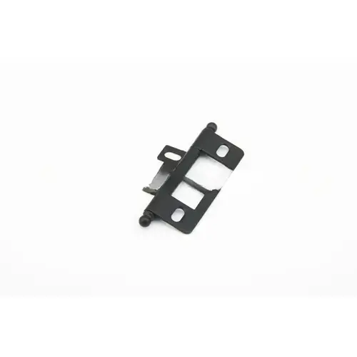 Ball Tip Non-Mortise Cabinet Hinge Black Finish