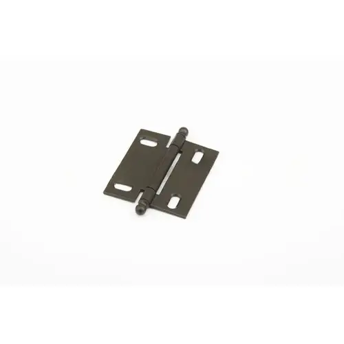 Ball Tip Mortise Cabinet Hinge Oil Rubbed Bronze Finish