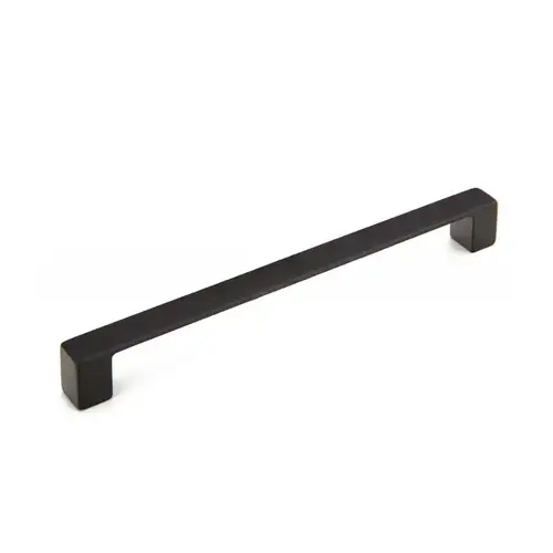 192mm Center to Center Classico Cabinet Pull Matte Black Finish