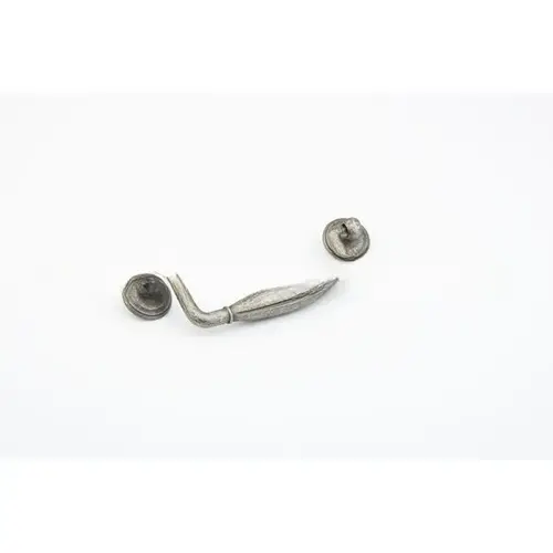 5" Center to Center Siena Bail Cabinet Pull Vibra Nickel Finish 5" Center to Center Siena Bail Cabinet Pull Vibra Nickel Finish