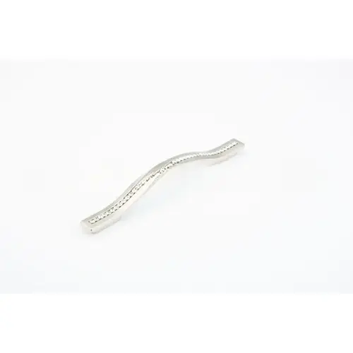 128mm to 160mm Center to Center Skyevale with Crystals Cabinet Pull Satin Nickel Finish