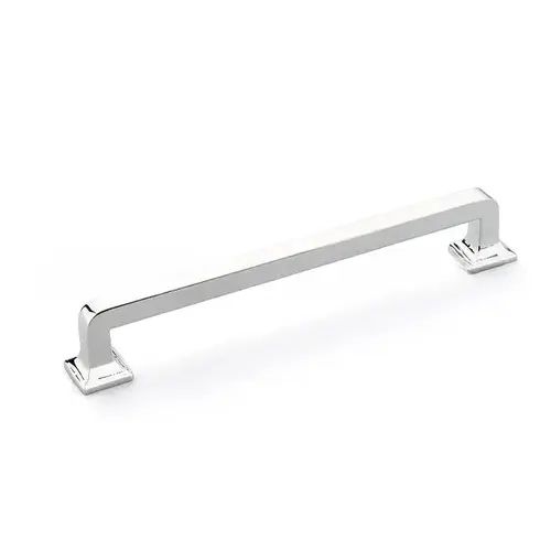 6" Center to Center Menlo Park Cabinet Pull Bright Chrome Finish 6" Center to Center Menlo Park Cabinet Pull Bright Chrome Finish