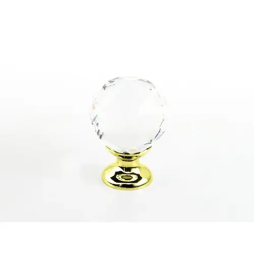 1-1/8" Fire Cabinet Knob Bright Brass Finish 1-1/8" Fire Cabinet Knob Bright Brass Finish
