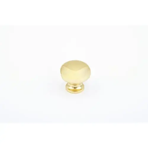 1-1/4" Country Traditional Cabinet Knob Bright Brass Finish 1-1/4" Country Traditional Cabinet Knob Bright Brass Finish