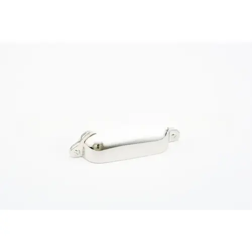 3" Center to Center Country Cup Pull Polished Nickel Finish 3" Center to Center Country Cup Pull Polished Nickel Finish