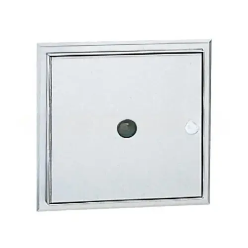 Recessed Specimen Pass-Thru Cabinet Satin Stainless Steel