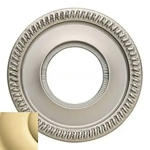 2" Passage Rose Unlacquered Brass Finish Pair 2" Passage Rose Unlacquered Brass Finish Pair