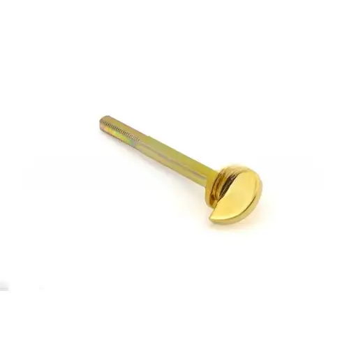3-3/8" Closet Spindle Unlacquered Brass Finish 3-3/8" Closet Spindle Unlacquered Brass Finish