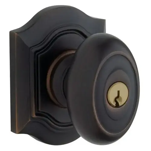 5241 Thick Door Bethpage Knob Standard Keyed Entry Oil Rubbed Bronze Finish 5241 Thick Door Bethpage Knob Standard Keyed Entry Oil Rubbed Bronze Finish