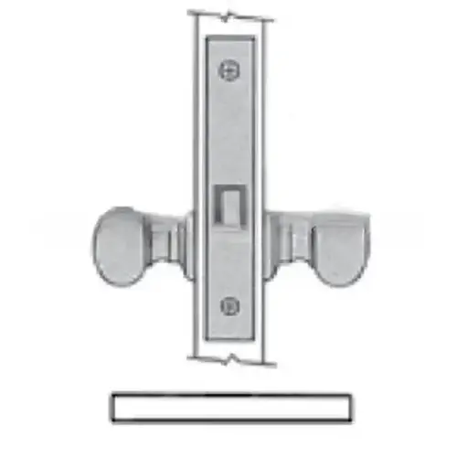 Right Hand Lever Strength Interior Passage 2-3/4" Backset Mortise Lock Body Oil Rubbed Bronze Finish Right Hand Lever Strength Interior Passage 2-3/4" Backset Mortise Lock Body Oil Rubbed Bronze Finish