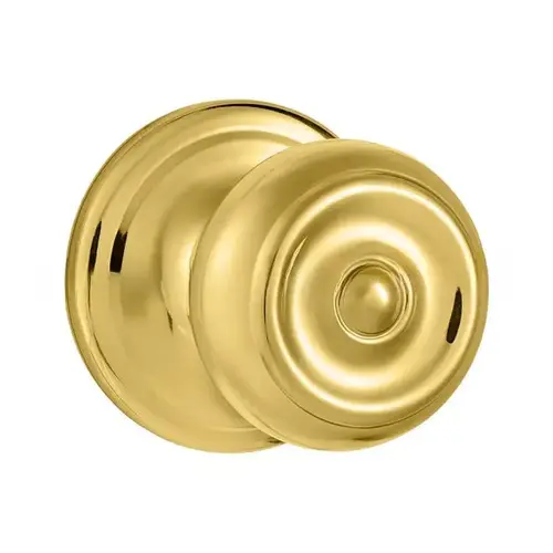 Kwikset Phoenix Knob Half Dummy Bright Brass Finish Kwikset Phoenix Knob Half Dummy Bright Brass Finish