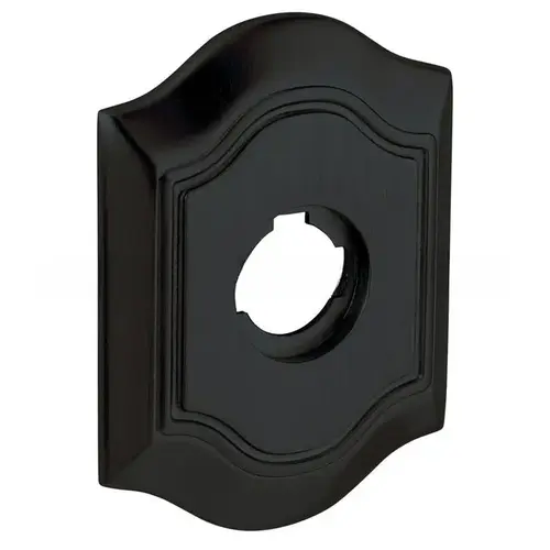 Estate Solid Brass Rosette Satin Black Estate Solid Brass Rosette Satin Black