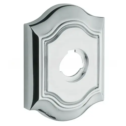 3-1/4" Bethpage Privacy Rose Pair Bright Chrome Finish 3-1/4" Bethpage Privacy Rose Pair Bright Chrome Finish