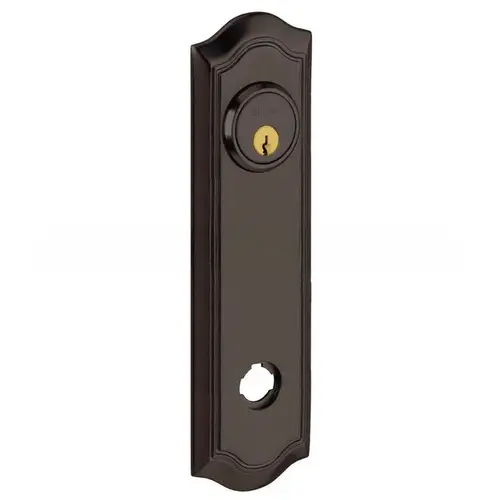 10-3/20" Bethpage Left Hand Single Privacy Rose Venetian Bronze Finish