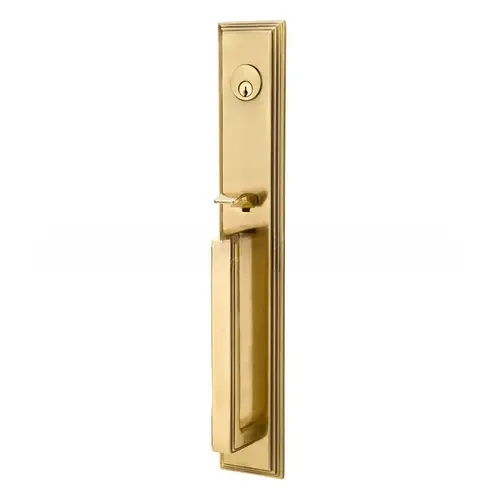 Providence Right Hand And Dummy Melrose Mortise Handleset, French Antique Brass Finish